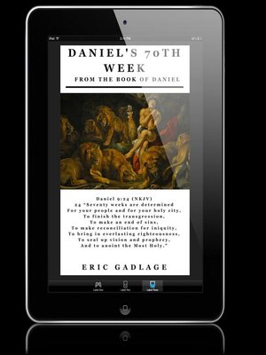 cover image of Daniel's 70th Week